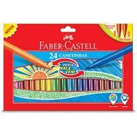 Faber-Castell Фломастеры с убирающимся наконечником, 24 цвета