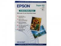 Epson Archival Matter Paper 192 гр/м2, A3+ (50 листов)