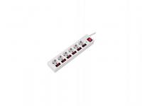 Hama Сетевой фильтр Power Strip 121947 белый 6 розеток 1.4 м