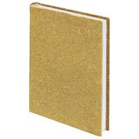 BRAUBERG Ежедневник датированный на 2019 год "Holiday", А5, 168 листов, цвет обложки золотой