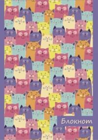 Феникс + Блокнот "Цветные котики", А7, 32 листа