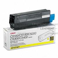 OKI 42127488 Yellow Toner Cartridge