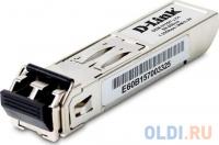 D-Link Трансивер сетевой 1-port mini-GBIC SX Multi-mode Fiber Transceiver (up to 550m, support 3.3V power)