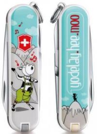 Victorinox Нож перочинный Classic LE2015 &quot;Yodelay-Hee-Moo (0.6223.L1504) 7 функций 58мм