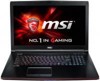 MSI GE72 6QE-269RU Apache Pro (Intel Core i5-6300HQ 2300 Mhz/17.3&amp;quot;/1920х1080/16384Mb/1000Gb HDD/DVD-RW/NVIDIA GeForce GTX 965M/WIFI/Windows 10)