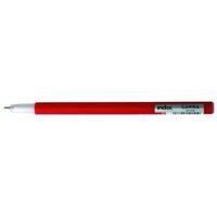 Index Ручка шариковая "Gamma", красный корпус, 1 мм, красная