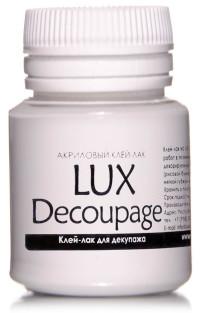 Luxart Клей-лак для декупажа "LuxDecoupage", 20 мл