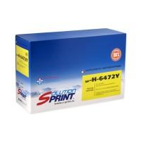 Solution Print Картридж лазерный SP-H-Q6472AY, совместимый с HP 502A (Q6472A), желтый