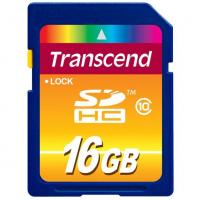 Transcend TS16GSDHC10 SDHC, 16Гб, Class 10