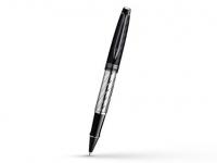 Ручка-роллер Waterman Expert 3 Precious CT F чернила черные корпус черно-серебристый S0963330