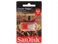 Sandisk Флешка USB 64Gb Cruzer Edge EURO 2016 Football SDCZ51-064G-E35RG красный