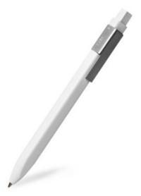 Moleskine Ручка-роллер "Classic Click", белый, 1 мм