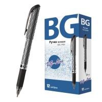 BG (Би Джи) Ручка гелевая с грипом "BG-line", 1 мм, черная