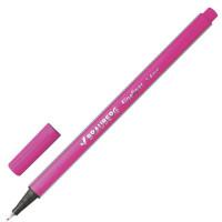 BRAUBERG Ручка капиллярная "Aero", трехгранная, металлический наконечник, 0,4 мм, розовая
