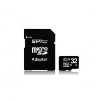 Silicon Power SP032GBSTH006V10-SP microSDHC, 32Гб, Class 6