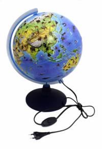 Globen (Глобен) Глобус "Зоогеографический", с подсветкой, 250 мм