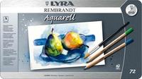 LYRA Набор цветных карандашей Rembrandt Aquarell, 72 цвета