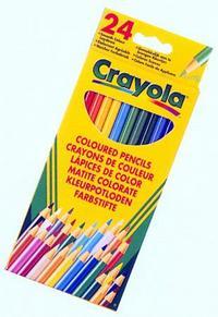 Crayola Набор цветных карандашей (24 штуки)
