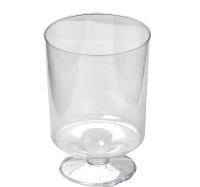 Мистерия (посуда) Набор бокалов одноразовый для вина "Кристалл" (6 штук по 0,2 л)