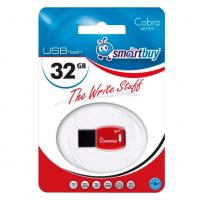 Smartbuy USB2.0 Smart Buy Cobra 32Гб, Красный, пластик, USB 2.0