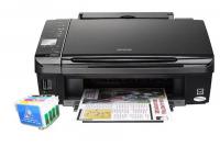 Epson МФУ  Stylus SX420W с перезаправляемыми картриджами