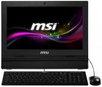 MSI Моноблок AP1622ET-020RU 1366 x 768 Touch screen Intel Celeron-1037U 4Gb 500Gb Intel HD Graphics 64 Мб Без ОС черный 9S6-A61511-020 9S6-A61511-020