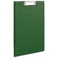 BRAUBERG Папка-планшет с верхним прижимом и крышкой "Brauberg", А4, цвет зеленый