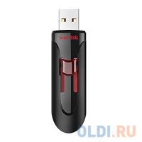 Sandisk Флешка USB 256Gb Cruzer Glide SDCZ600-256G-G35 черный красный