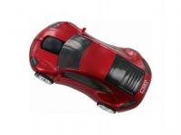 CBR Мышь сувенирная MF-500 Lazaro Red, 800dpi, игр.автомобиль, подсветка, USB