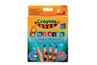 Crayola 8 толстых карандашей для малышей