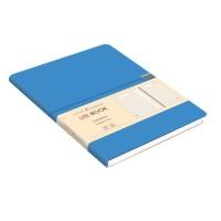 Канц-Эксмо Ежедневник недатированный "Lite Book. Голубой", А5, 136 листов