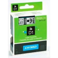 DYMO Картридж для этикет-принтеров LM150, LP350, PC II (19 мм x 7 м, белая лента, черный шрифт)