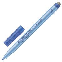 Staedtler Маркер универсальный для любой гладкой поверхности "Staedtler", со стирателем, 1 мм, синий