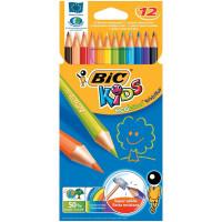BIC Карандаши цветные, пластиковые "Kids ECOlutions Evolution",12 цветов