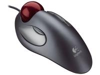 Logitech trackman marble серебряный проводной (910-000808)