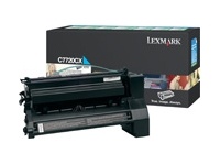 Lexmark C772 Cyan Extra High Yield Return Program Print Cartridge