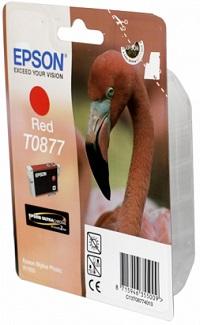 Epson T0877 Red Ink (UltraChrome HiGloss2Ink)