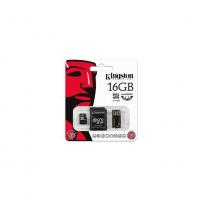 Kingston MBLY10G2/16GB microSDHC, 16Гб, Class 10