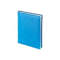 Альт Ежедневник недатированный "Velvet", А6+, 136 листов, синий флуоресцентный