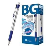 BG (Би Джи) Ручка шариковая автоматическая с грипом "Ultra G technology. Spectra", 0,7 мм, синяя