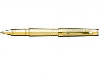 Ручка-роллер Parker Premier DeLuxe T562 корпус золотистый S0887950