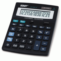 Staff Калькулятор настольный "STF-888-14", 14 разрядов