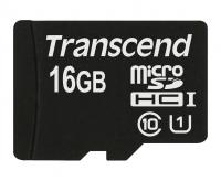 Transcend 16Gb Micro SecureDigital HC class10 UHS-I (TS16GUSDU1)
