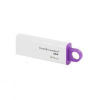 Kingston DataTraveler G4 64Гб, Фиолетовый, пластик, USB 3.0