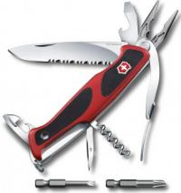 Victorinox Нож перочинный RangerGrip 174 Handyman 0.9728.WC 130мм 17 функций красно-чёрный