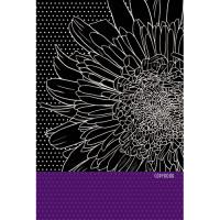 Канц-Эксмо Тетрадь с твердой обложкой "Графика. Прекрасный цветок", А5, 80 листов, клетка