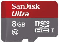 Sandisk Android microSD C10 8Gb + adapter
