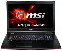 MSI GE62 6QF Apache Pro 067 (Core i5 2.3Ghz/17.3/8Gb/1TB/DVDRW/GTX 970M/Dos/Black) 9S7-179441-067