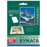 LOMOND Фотобумага для струйной печати 105x148,5 мм, 85 гр/м2, 25 листов
