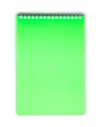 Hatber Блокнот "Diamond Neon", А5, 80 листов, клетка, зеленый